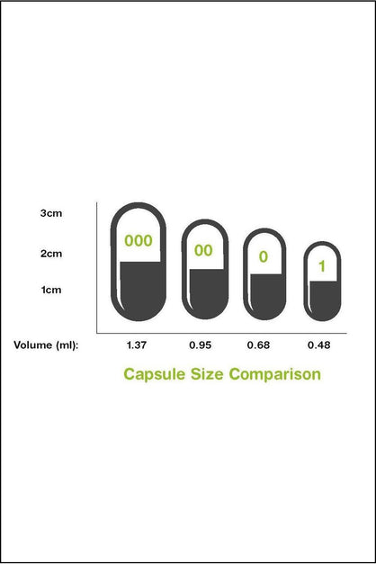 Capsules - Vegan Size Small (1) Clear 100pk