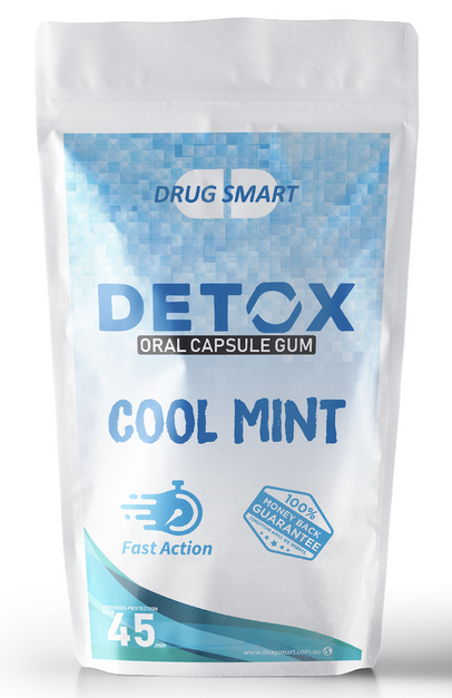 Drug Smart Detox Gum 6pk Cool Mint