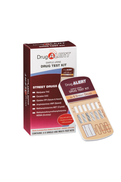 Drug Alert Street Drugs Panel Urine Test